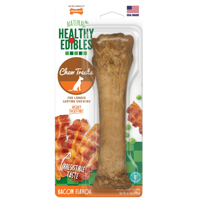 NYLABONE® Healthy Edibles Longer Lasting Bacon - Souper