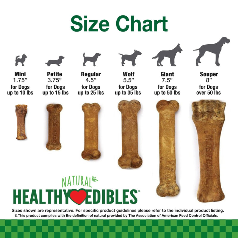 NYLABONE® Healthy Edibles Longer Lasting Bacon - Regular