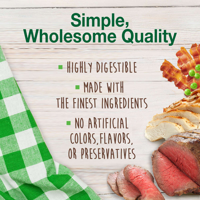 NYLABONE® Healthy Edibles Roast Beef-Chicken-Bacon - Regular