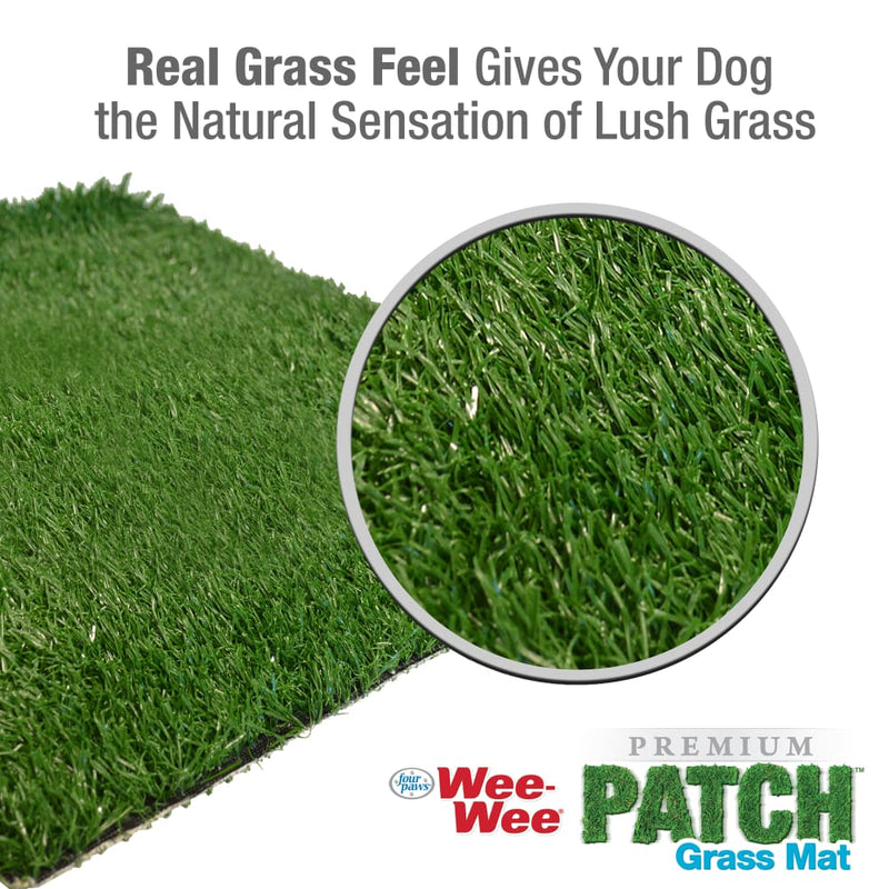 FOUR PAWS Wee-Wee Premium Patch Grass Mat (56 X 58 Cms)