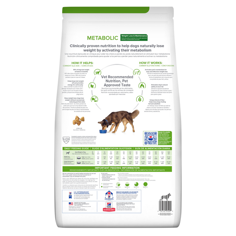 Prescription Diet® Metabolic Weight Loss