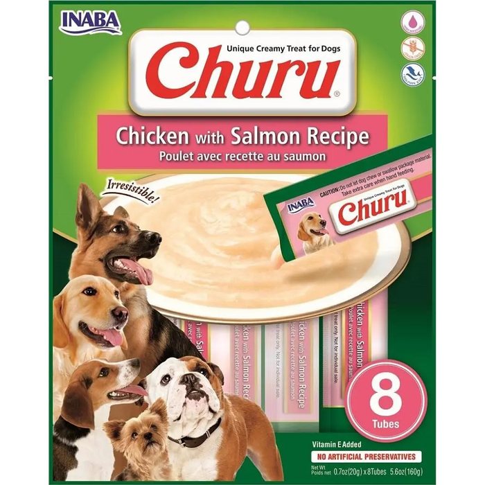 Churu® Perros Pollo & Salmón (8 unidades)