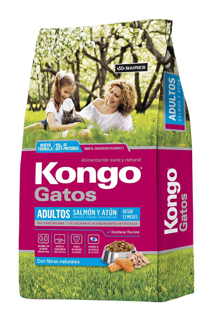 Kongo® Gatos Adultos - Salmón & Atún