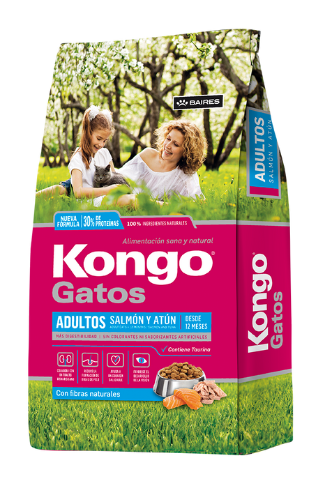 Kongo® Gatos Adultos - Salmón & Atún