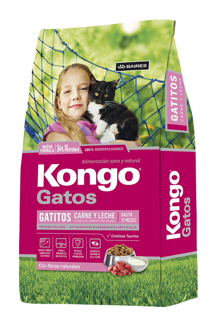 Kongo® Gatitos - Carne & Leche