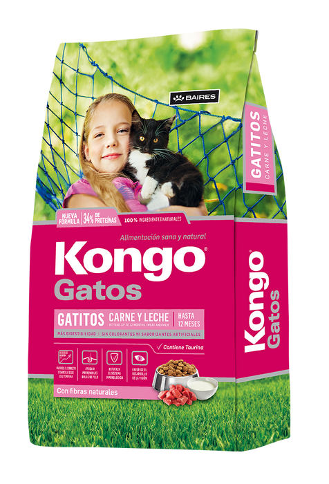 Kongo® Gatitos - Carne & Leche