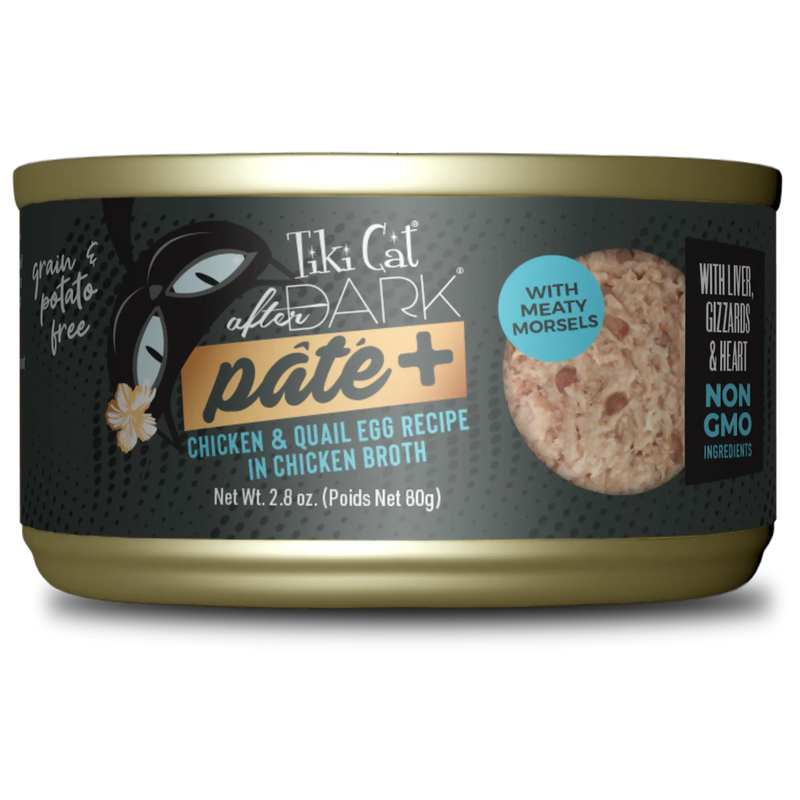 TIKI CAT® After Dark Pate Chicken & Quail Egg