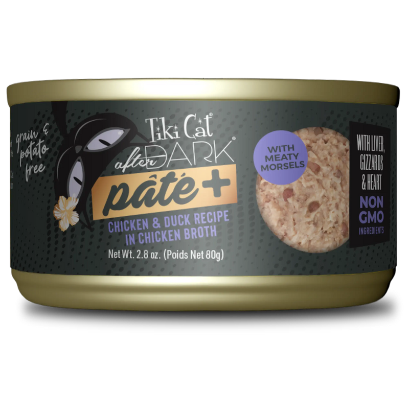 TIKI CAT® After Dark Pate+ Chicken & Duck