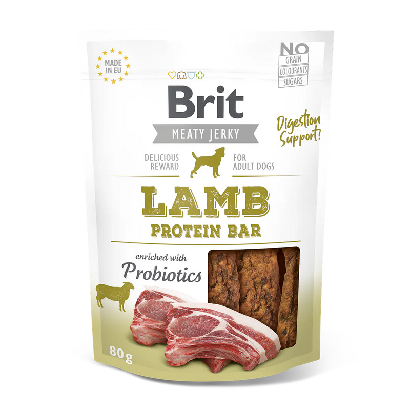 BRIT Jerky Snack Lamb Protein Bar For Dogs