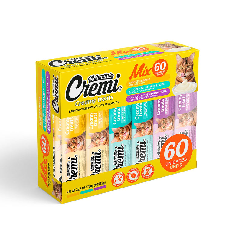 Naturalistic Cremi® Mix Pollo (60 unidades)