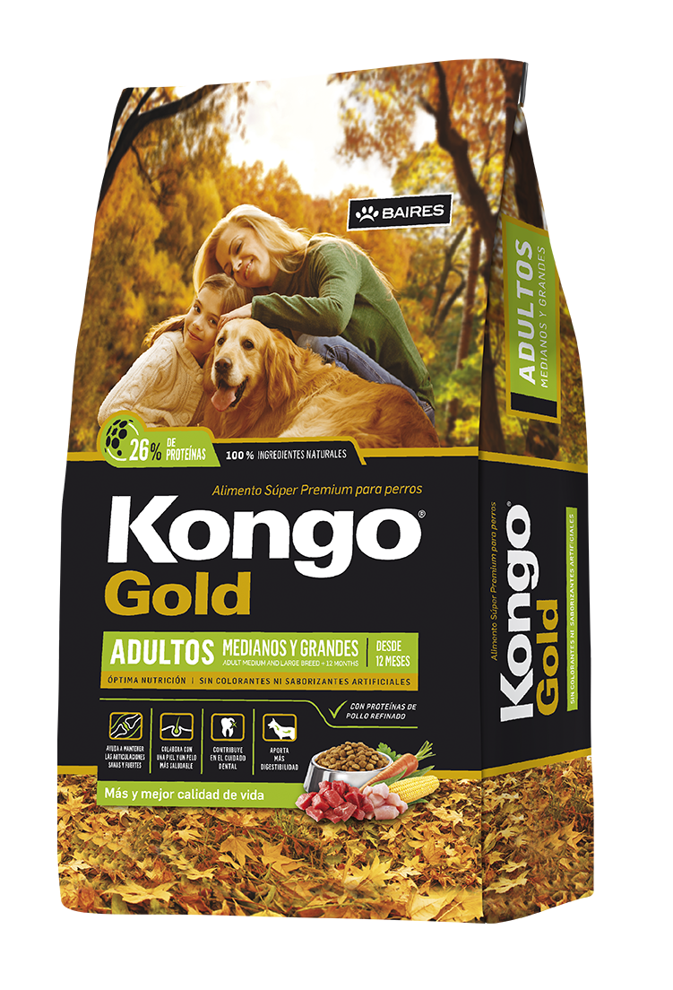 Kongo® Gold Perros Adultos