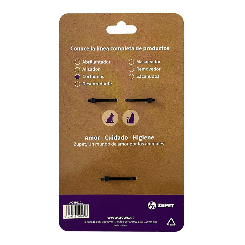 ZUPET® Cortauñas Ergonomico con Forma Alicate