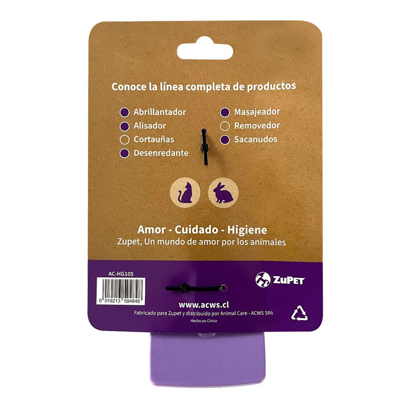 ZUPET® Cepillo Rasqueta para Gatos