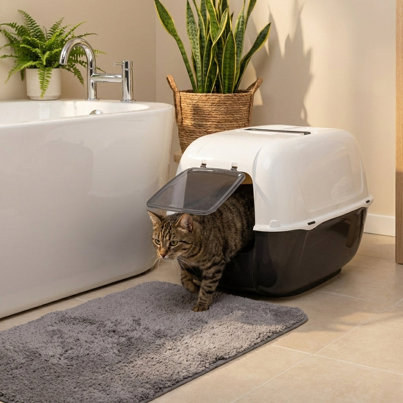 FERPLAST Baño Sanitario Home Prima Gatos