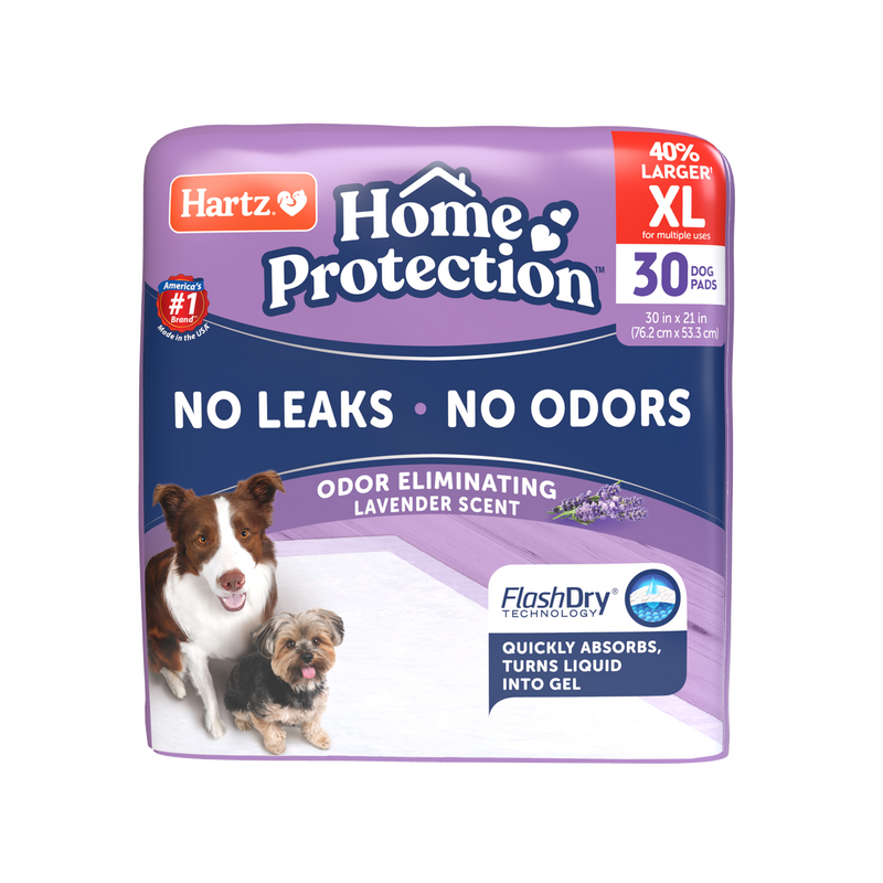 Hartz® Home Protection® XL Odor Eliminating Dog Pads - Lavanda