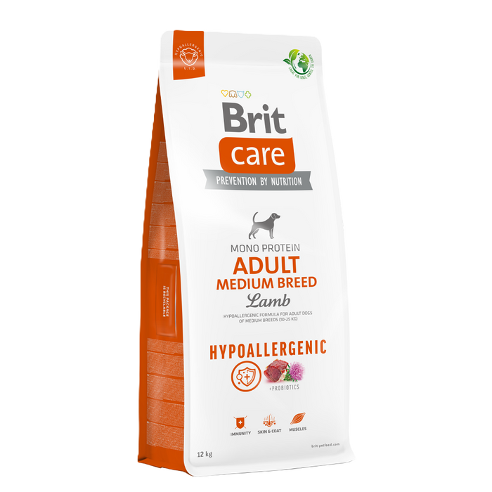 Brit Care Hypoallergenic Adult Medium Breed Lamb