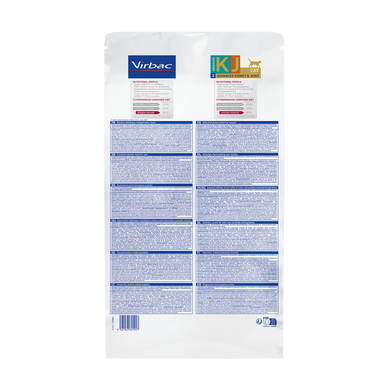 Veterinary HPM™ Cat KJ3 Advanced Kidney & Joint