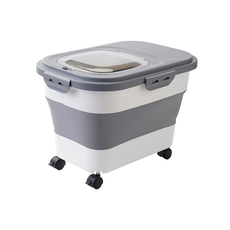 Contenedor Alimento Plegable Ruedas