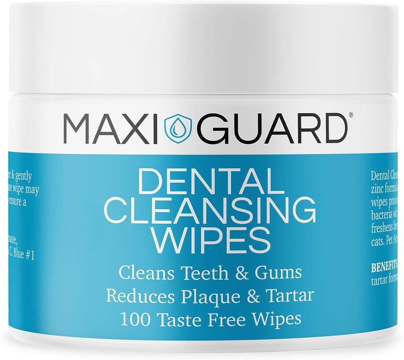 MAXIGUARD® Toallitas Húmedas Dental Perros & Gatos (100 unidades)