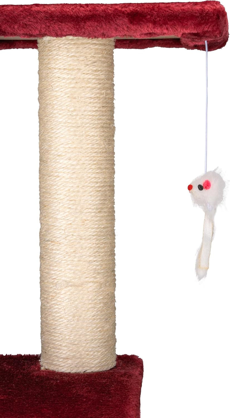 Rascador Torre Tipo Arbol KF8005B (30 x 30 x 92 cm)