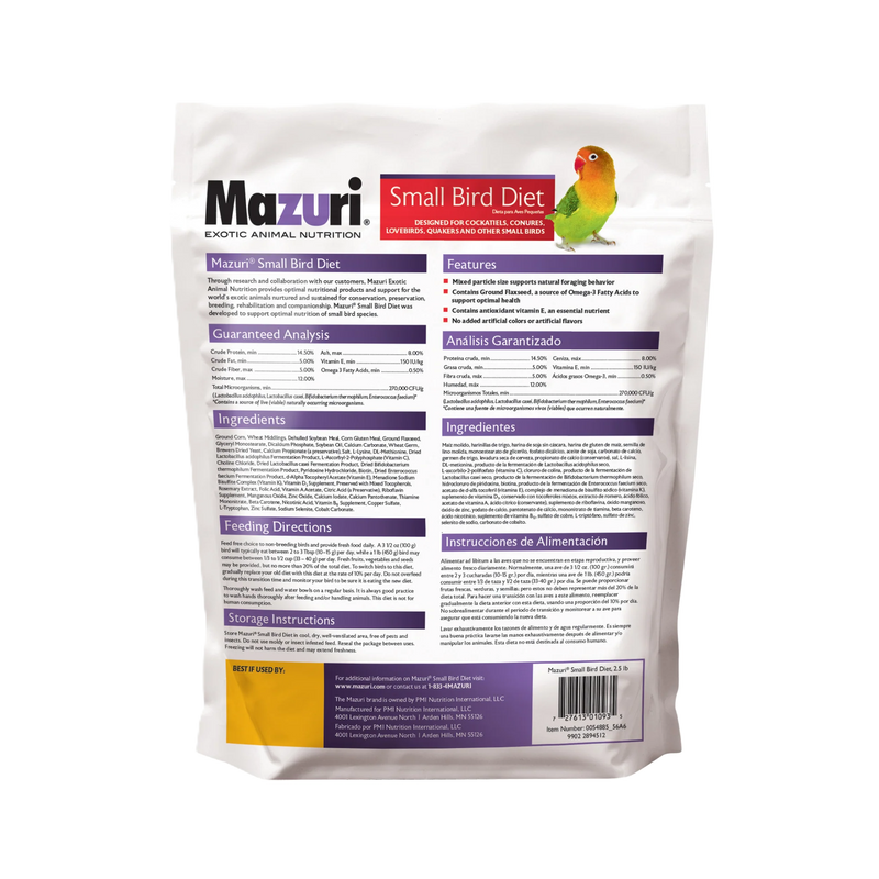 Mazuri® Mini Bird Diet