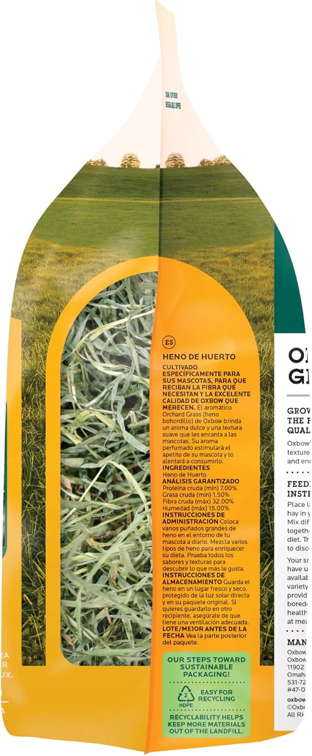 OXBOW® Orchard Grass Hay - Heno Hierba del Huerto