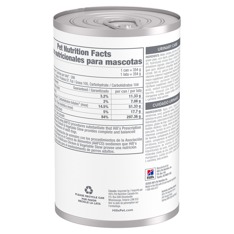 Prescription Diet® c/d® Urinary Care Chicken Stew