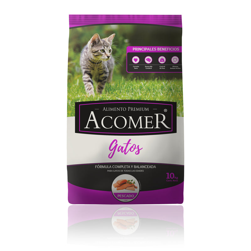 Acomer Gatos Sabor Pescado 10 Kg