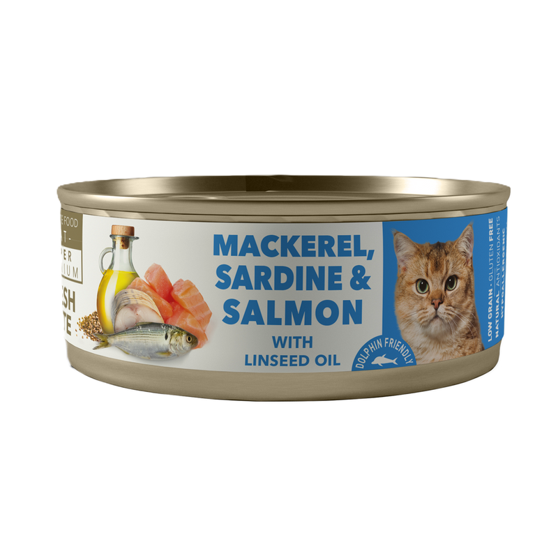 Amity® Mackerel Sardine & Salmon Adult Cat