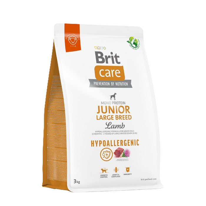 Brit Care Hypoallergenic Junior Large Breed Lamb