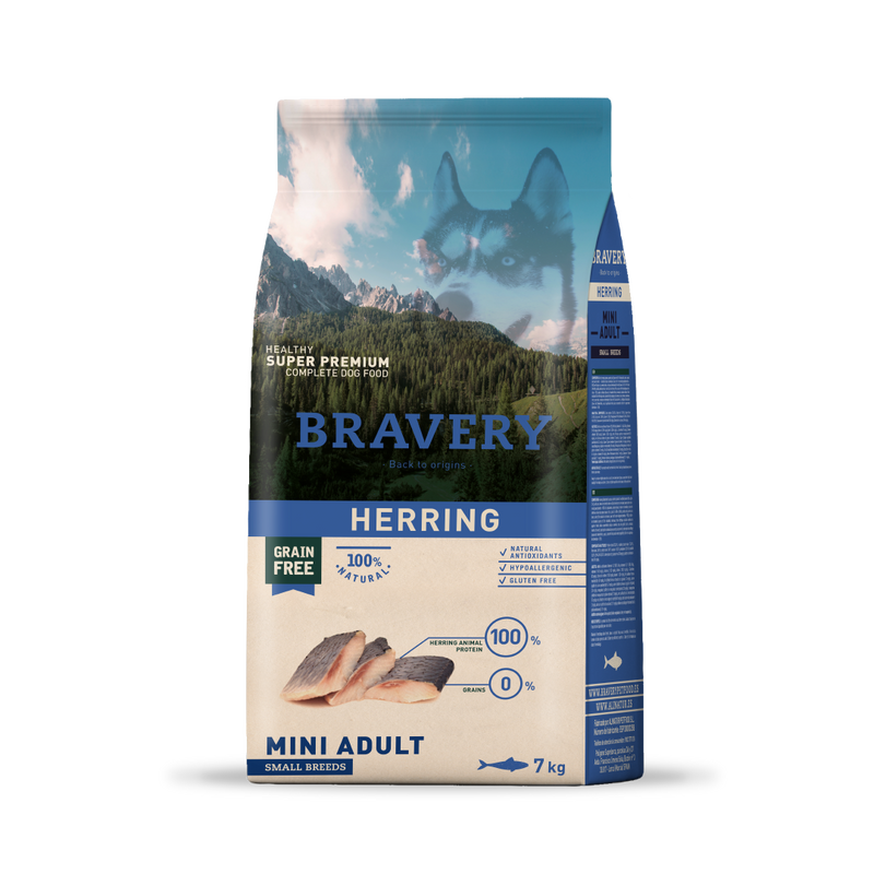 Bravery Mini Adult Small Breeds Herring