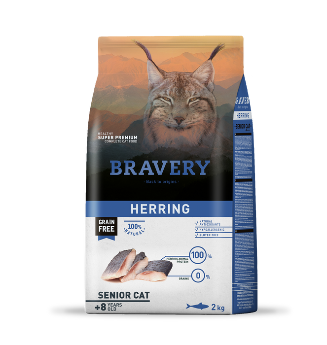 Bravery Senior Cat Herring