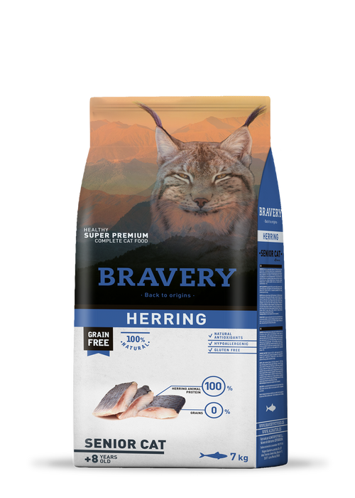 Bravery Senior Cat Herring