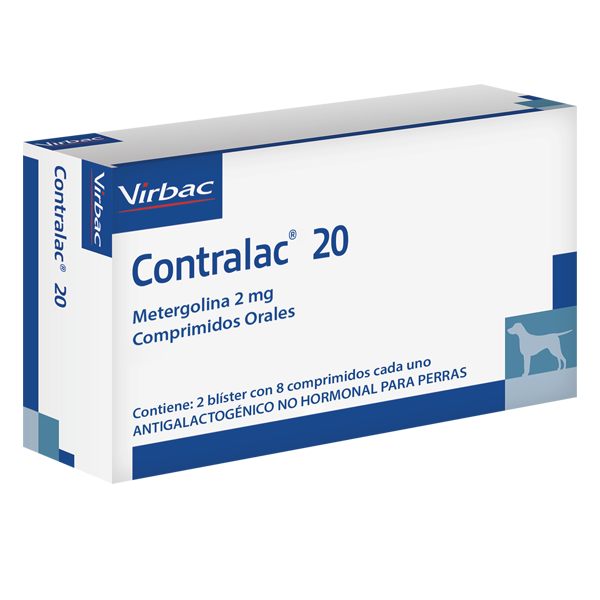 Contralac® 20 Comprimidos Orales (Metergolina 2 mg)