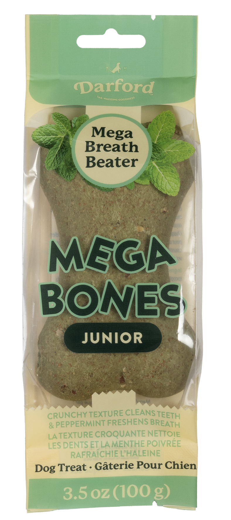DARFORD® Mega Bones Junior Breath Beater Dog Treat
