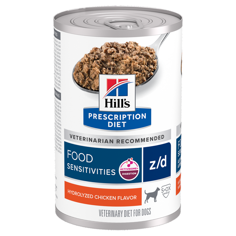 Prescription Diet® z/d® Food Sensitivities Perros Lata