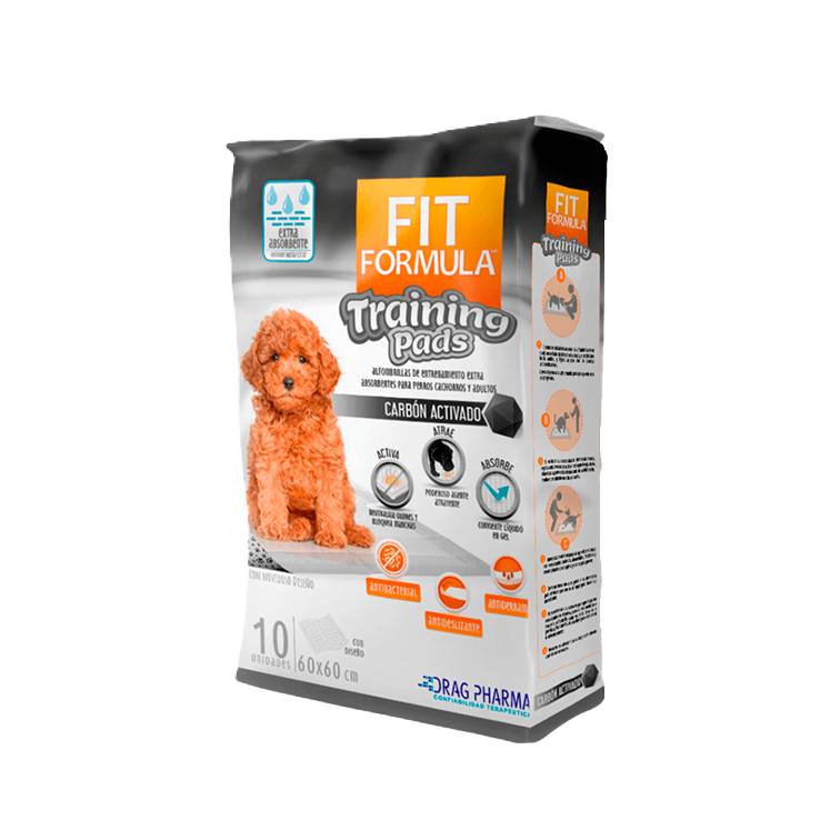 Fit Formula® Training Pads Carbon 60X60 (10 un)