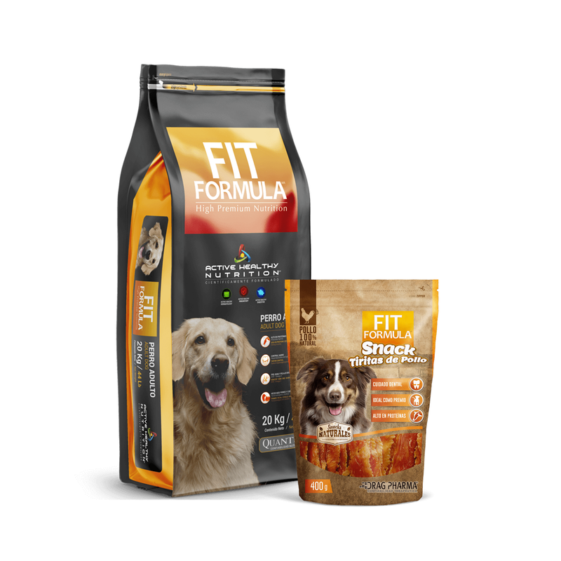 Fit Formula Adulto + Snacks Filete Pollo