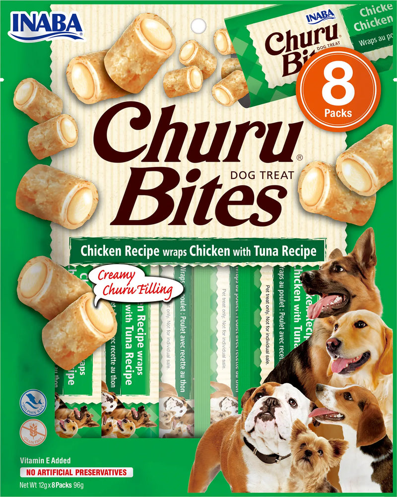 Churu® Bites Perros Pollo & Atún (8 unidades)