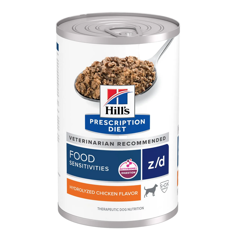 Prescription Diet® z/d® Food Sensitivities Perros Lata