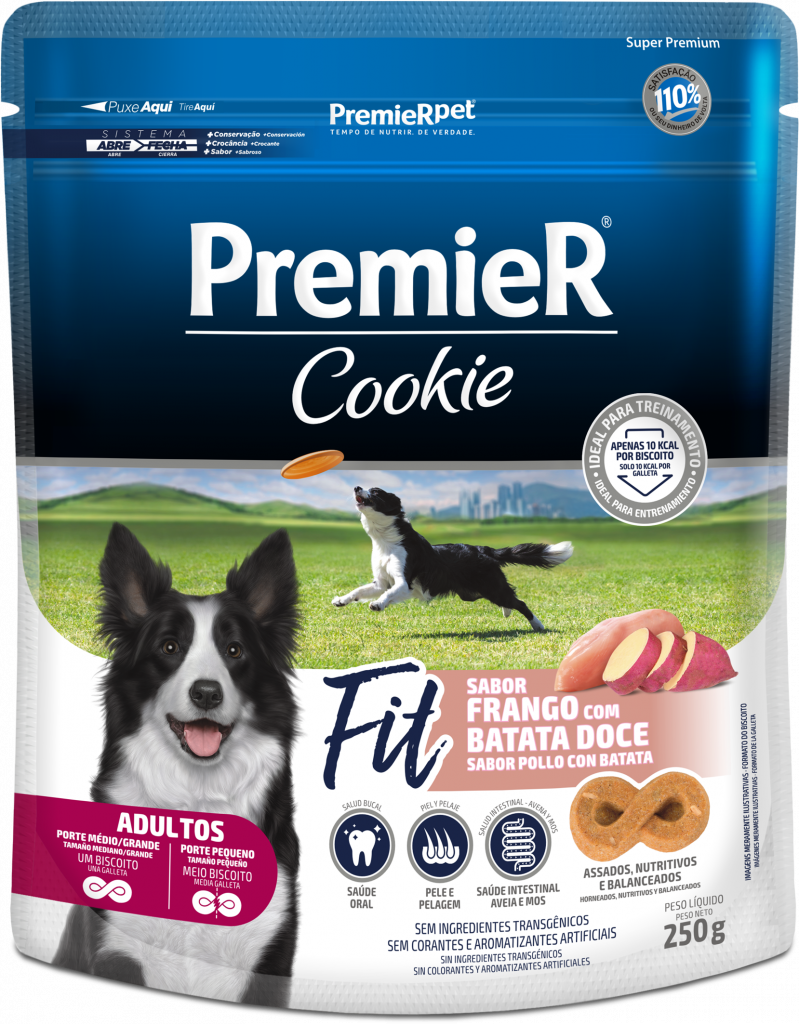 Premier Cookie Dog Fit Pollo & Camote - Adultos
