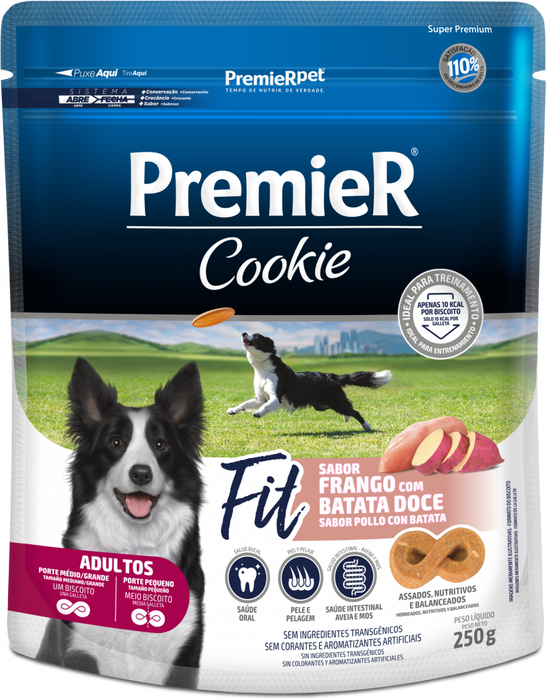 Premier Cookie Dog Fit Pollo & Camote - Adultos