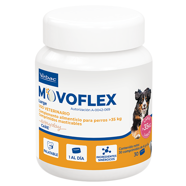 MOVOFLEX® Complemento Alimenticio Perros Large (35 - 60 Kg)