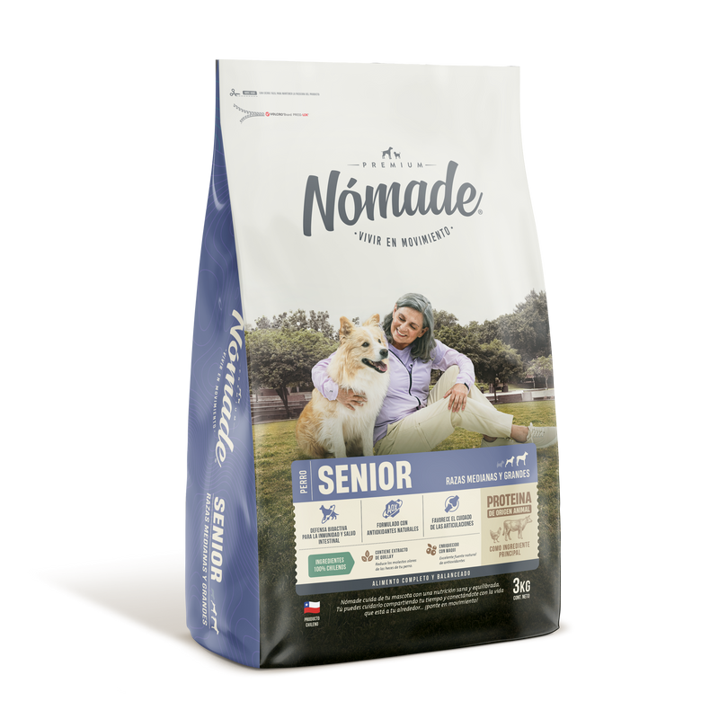 Nómade Perros Senior Razas Medianas & Grandes