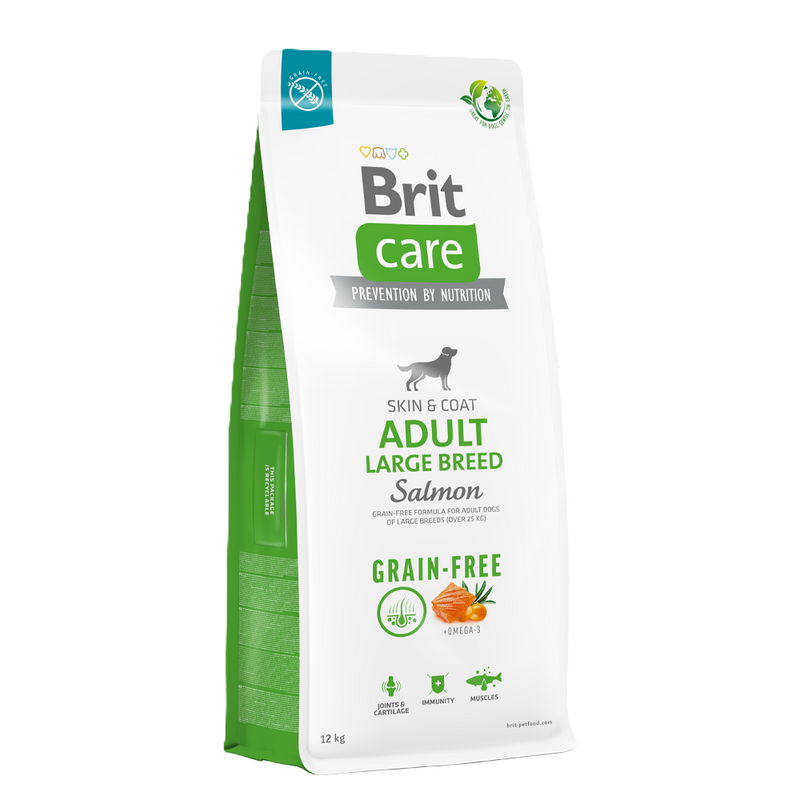 Brit Care Grain Free Adult Large Breed Salmon
