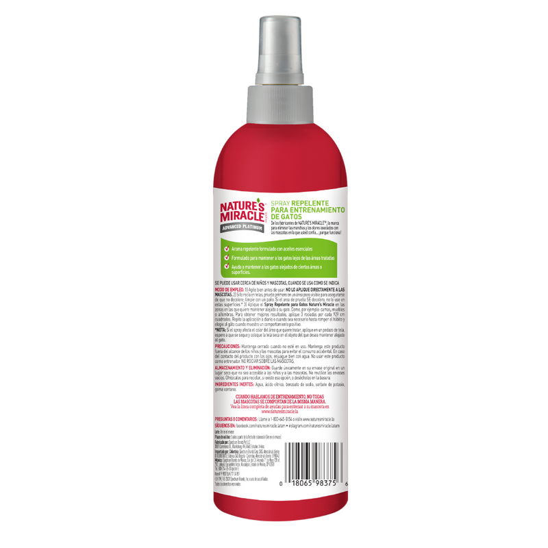 NM Advanced Platinum - Spray Repelente para Gatos