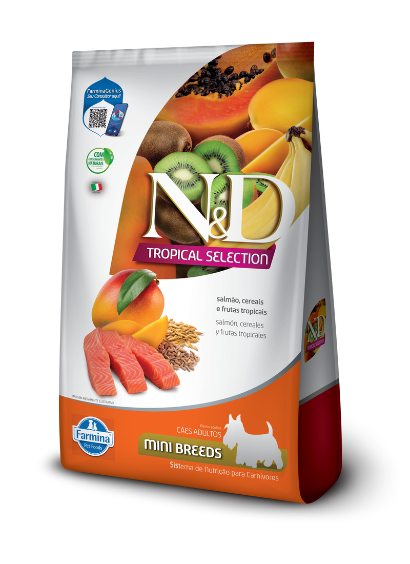 N&D Tropical Perro Adulto Pequeño Salmon