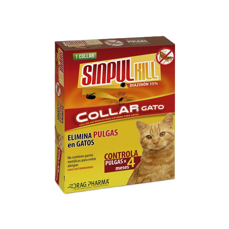 SINPULKILL® Collar Antipulgas para Gatos