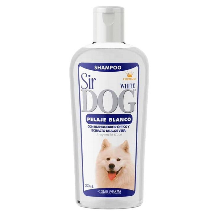 SIR DOG® Shampoo Perros Pelaje Blanco