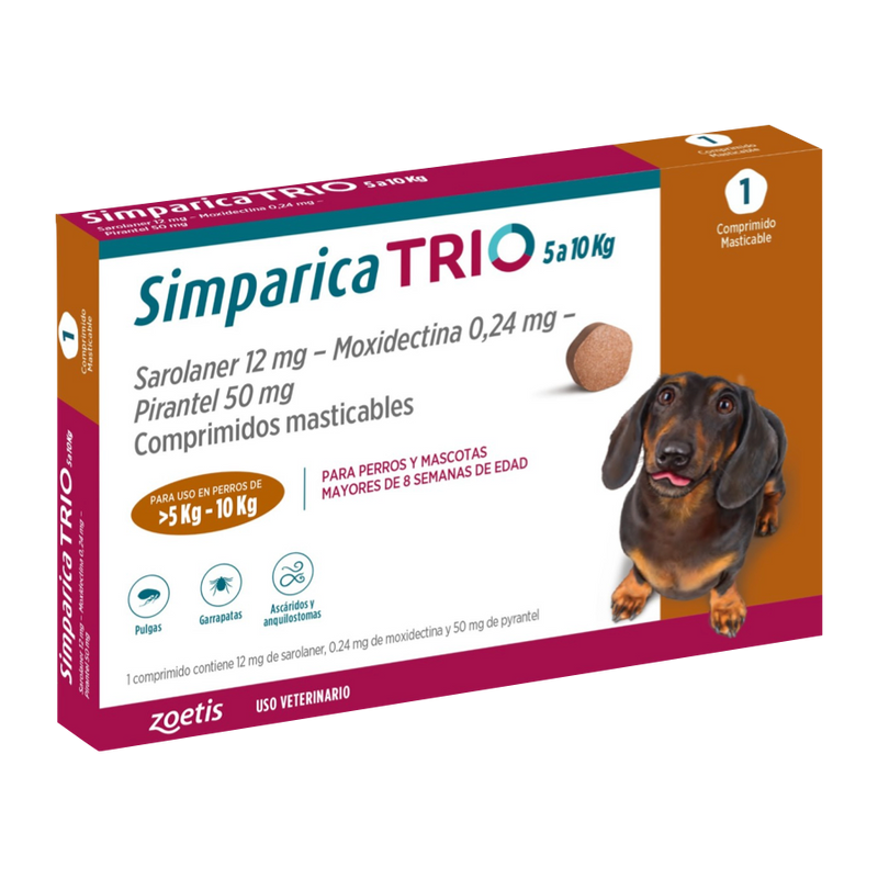 Simparica® TRIO 12mg 5-10 Kg